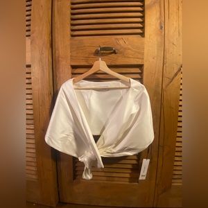 Calvin Klein White Wrap